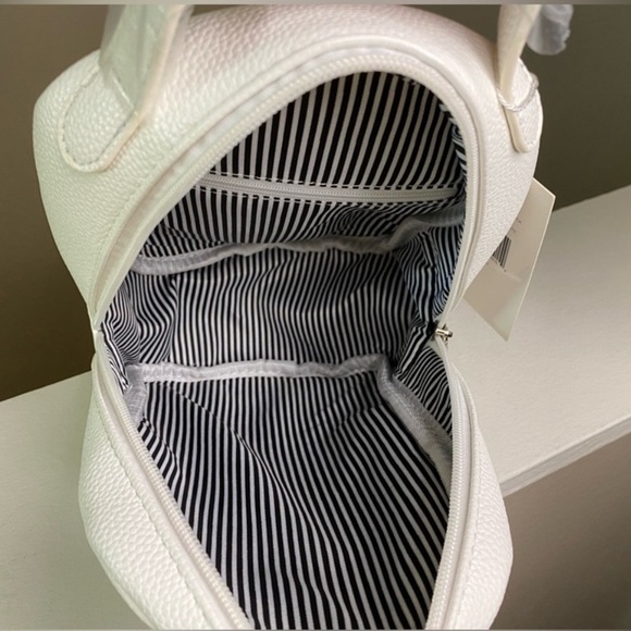 NWT Jessica Moore Exquisite Mini Backpack In White - Picture 5 of 7